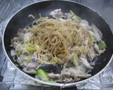 ごまサバとネギの和風パスタ作り方4写真
