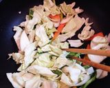 超簡単！味噌で野菜たっぷり本格回鍋肉作り方5写真
