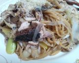 ごまサバとネギの和風パスタ作り方5写真