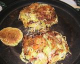 大阪人が作る広島焼き♪作り方6写真