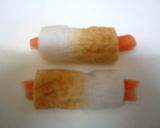 お弁当に☺かにかまちくわ作り方3写真