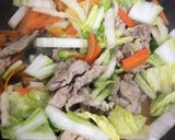 簡単☆豆乳仕立ての野菜炒め作り方4写真