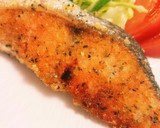 簡単♪美味しい♡鮭の香草パン粉焼き作り方5写真