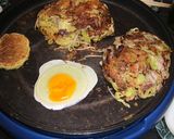 大阪人が作る広島焼き♪作り方7写真