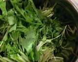 簡単☆早い☆水菜と貝割れのサラダ作り方1写真