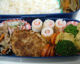 お弁当に☺かにかまちくわ作り方4写真