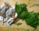 白菜　椎茸　春雨の　ピリ辛中華煮込み♪作り方2写真