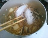 白菜　椎茸　春雨の　ピリ辛中華煮込み♪作り方4写真