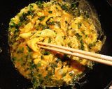 パスタソースで、ネギたっぷりツナ玉作り方6写真