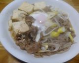 牛肉と焼き豆腐のすき煮作り方4写真