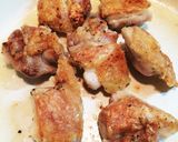鶏肉とりんごのバター醤油絡め作り方6写真
