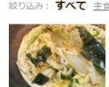 簡単一品☆白菜・えのきワカメサラダ☆作り方6写真