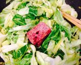 春キャベツとコンビーフの前菜風作り方5写真