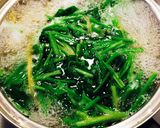 牡蠣とほうれん草のレモンクリームパスタ作り方2写真