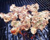 BBQでジャークチキン作り方3写真