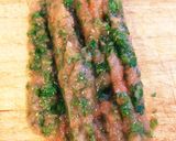 鶏胸肉の彩りロール〜大葉味噌ソース〜作り方8写真