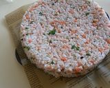 卒業式、卒園式おめでとうご飯ケーキ作り方4写真