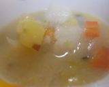 具沢山野菜みそ汁　すいとん入り作り方2写真