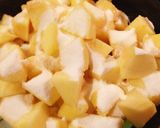 アップルカスタードクランブル作り方1写真