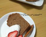 私の❀チョコレートシフォンケーキ作り方13写真