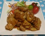お弁当にも♪豚(鶏)肉の胡麻タレ焼き作り方5写真