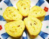 朝食の卵料理に！お好み焼き風☆オムレツ作り方6写真