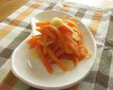 人参とにんにくの蒸し炒め作り方7写真