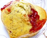 いちごジャム＆ホワイトチョコ焼きドーナツ作り方11写真