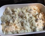 チキンとキノコのトマトクリームグラタン作り方7写真