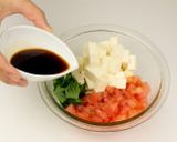 土鍋ご飯★トマトと豆腐のさっぱり丼作り方5写真