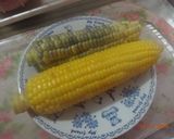 昔ながらの茹でとうもろこし作り方4写真