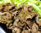絶妙の味！生姜焼き！豚こまの生姜炒め作り方7写真