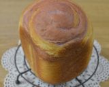 HBで長時間発酵 紫いも渦巻き食パン作り方15写真