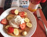m究極のふわふわスフレパンケーキ作り方26写真