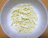 ホワイトデー♡レンジで簡単！白い生チョコ作り方1写真