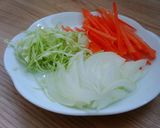 お弁当に〇焼きそばロ~ル♪作り方2写真