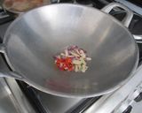ピリ辛空芯菜のオイスター炒め作り方3写真