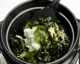 土鍋炊飯★わかめご飯作り方4写真