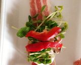 お弁当に♪簡単！豚バラ野菜巻き♡作り方2写真