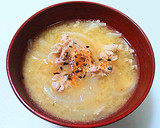 父が愛したとろろ昆布ときざみ葱のお吸い物作り方4写真