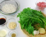 土鍋炊き★春菊そぼろ丼作り方1写真