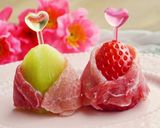 苺とキウイno生ハムピンチョス♥ひな祭り作り方6写真