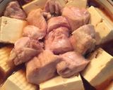 レンジで節約ヘルシー*白滝たっぷり鶏豆腐作り方5写真