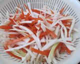 節約 野菜の皮を使った簡単キンピラ作り方1写真