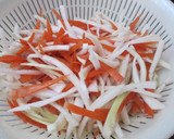 節約　野菜の皮を使った簡単キンピラ作り方1写真