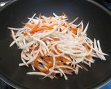 節約 野菜の皮を使った簡単キンピラ作り方3写真