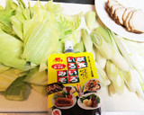 「献立いろいろ味噌」で五分炒め物♫作り方1写真