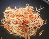 節約 野菜の皮を使った簡単キンピラ作り方5写真