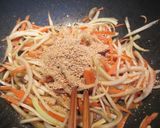 節約 野菜の皮を使った簡単キンピラ作り方6写真