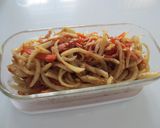 節約 野菜の皮を使った簡単キンピラ作り方8写真